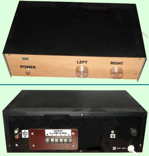 amplificator audio 2x16W cu CI TDA7265
