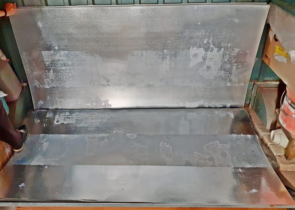 tablă zincată (declasată)