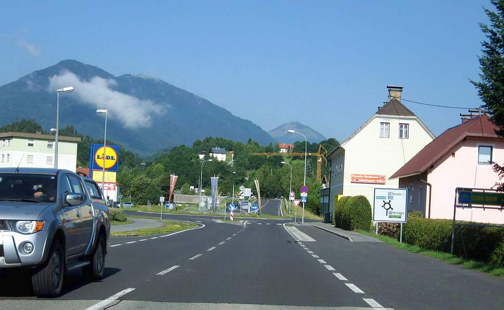 O mică localitate din sudul Austriei