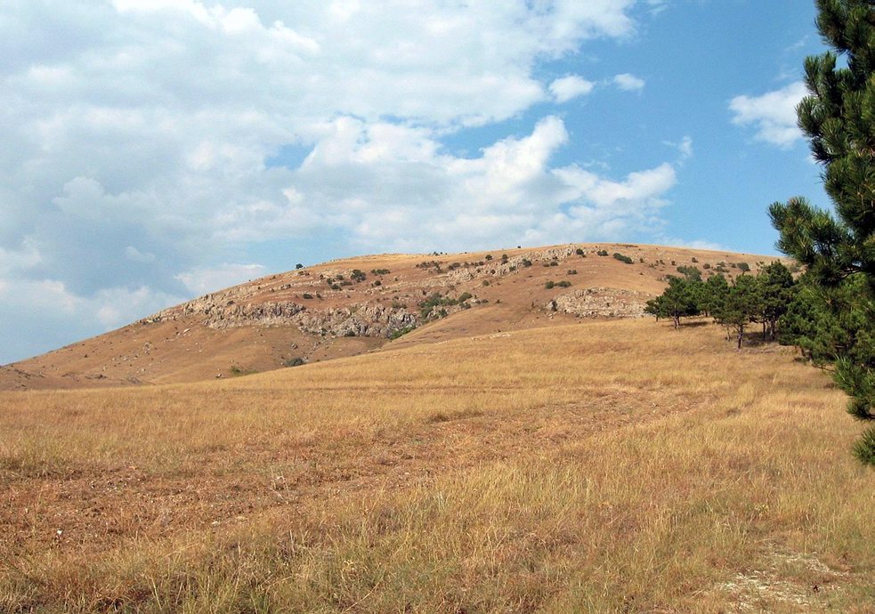 Culmea Priopcea privită dinspre sud-vest